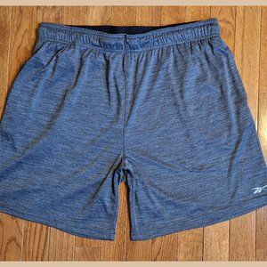 Reebok Men's Athletic Shorts Gray XL